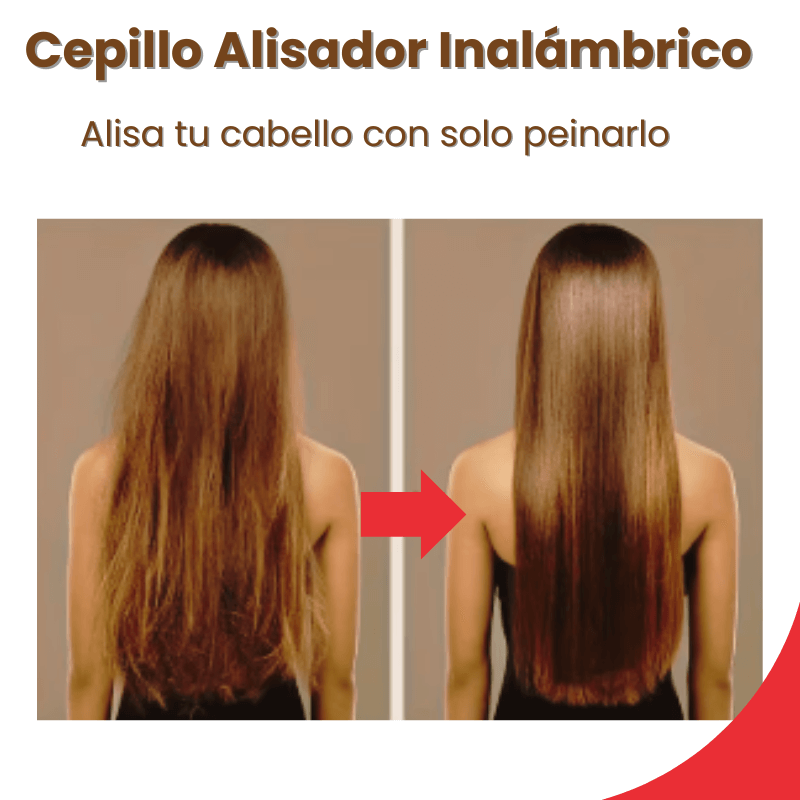 Cepillo Alisador Inalámbrico